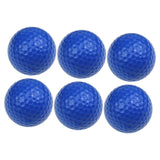 Maxbell 6Pcs Golf Floating Balls Practical Practice Aid for Golfers Pool Competition Dark Blue