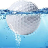 Maxbell 6Pcs Golf Floating Balls Practical Practice Aid for Golfers Pool Competition White