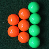 Maxbell 6Pcs Golf Floating Balls Practical Practice Aid for Golfers Pool Competition Orange