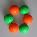 Maxbell 6Pcs Golf Floating Balls Practical Practice Aid for Golfers Pool Competition Orange