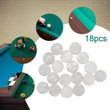 Maxbell 18 Pieces Pool Table Marker Dots Professional Snooker Spot for Club Pub Home