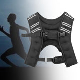 Maxbell Adjustable Weighted Vest Strength Training Vest for Workout Jogging Exercise 8KG