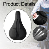 Maxbell Bicycle Saddle Sturdy Breathable Exercise Bike Seat for Mountain Bike Adults black