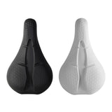Maxbell Bicycle Saddle Sturdy Breathable Exercise Bike Seat for Mountain Bike Adults black