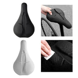 Maxbell Bicycle Saddle Sturdy Breathable Exercise Bike Seat for Mountain Bike Adults black
