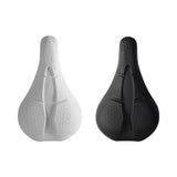 Maxbell Bicycle Saddle Sturdy Breathable Exercise Bike Seat for Mountain Bike Adults black