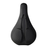 Maxbell Bicycle Saddle Sturdy Breathable Exercise Bike Seat for Mountain Bike Adults black