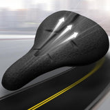 Maxbell Bicycle Saddle Sturdy Breathable Exercise Bike Seat for Mountain Bike Adults black