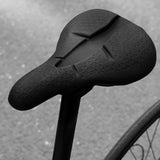 Maxbell Bicycle Saddle Sturdy Breathable Exercise Bike Seat for Mountain Bike Adults black