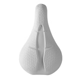 Maxbell Bicycle Saddle Sturdy Breathable Exercise Bike Seat for Mountain Bike Adults white