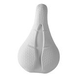 Maxbell Bicycle Saddle Sturdy Breathable Exercise Bike Seat for Mountain Bike Adults white