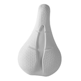 Maxbell Bicycle Saddle Sturdy Breathable Exercise Bike Seat for Mountain Bike Adults white