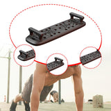 Maxbell Multifunction Pushup Training Board Workout Anti Slip Home Strength Training