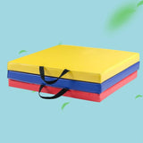 Maxbell Folding Exercise Mat with Carrying Handles 5.9ft x 2ft for Fitness Dance