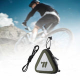 Maxbell Bicycle Saddle Bag Multifunction Portable Reflective Warning Bike Gear Pouch Green
