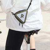 Maxbell Bicycle Saddle Bag Multifunction Portable Reflective Warning Bike Gear Pouch Green