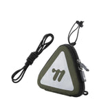 Maxbell Bicycle Saddle Bag Multifunction Portable Reflective Warning Bike Gear Pouch Green