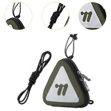Maxbell Bicycle Saddle Bag Multifunction Portable Reflective Warning Bike Gear Pouch Green