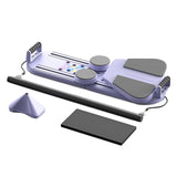 Maxbell Pilates Board Abdominal Home Exercise Pilates Kit for Workout Training Women
