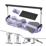 Maxbell Pilates Board Abdominal Home Exercise Pilates Kit for Workout Training Women