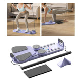 Maxbell Pilates Board Abdominal Home Exercise Pilates Kit for Workout Training Women