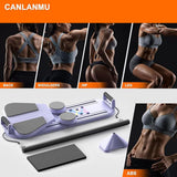 Maxbell Pilates Board Abdominal Home Exercise Pilates Kit for Workout Training Women