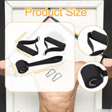 Maxbell Gym Exercise Handles Non Slip Working Out for Home Gym Pilates Pulley System