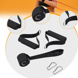 Maxbell Gym Exercise Handles Non Slip Working Out for Home Gym Pilates Pulley System