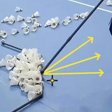Maxbell Badminton Ball Collector Removable Sweeping Machine for Park Venues Backyard gray