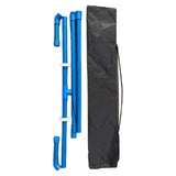 Maxbell Badminton Ball Collector Removable Sweeping Machine for Park Venues Backyard blue