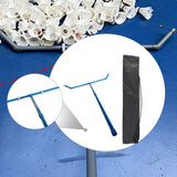 Maxbell Badminton Ball Collector Removable Sweeping Machine for Park Venues Backyard blue