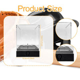 Maxbell Softball Display Case with LED Light Decor for Golf Balls Office Memorabilia