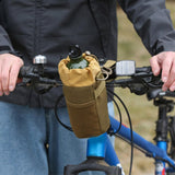 Maxbell Bicycle Water Bottle Cage Portable Bike Cup Holder for Scooter Mountain Bike Brown