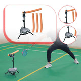 Maxbell Badminton Training Device Professional Height Adjustable for Gym Adults Kids Single Player