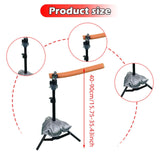 Maxbell Badminton Training Device Professional Height Adjustable for Gym Adults Kids Single Player