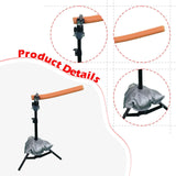 Maxbell Badminton Training Device Professional Height Adjustable for Gym Adults Kids Single Player