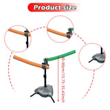 Maxbell Badminton Training Device Professional Height Adjustable for Gym Adults Kids Double Player
