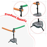Maxbell Badminton Training Device Professional Height Adjustable for Gym Adults Kids Double Player