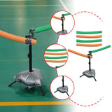 Maxbell Badminton Training Device Professional Height Adjustable for Gym Adults Kids Double Player