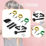 Maxbell Resistance Bands Set with Organizer Bag for Men Women Equipment with Handles