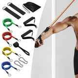 Maxbell Resistance Bands Set Training Tools and Carry Bag for Exercise Home