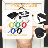 Maxbell Resistance Bands Set for Adults Workout Door Buckle Yoga with Handles