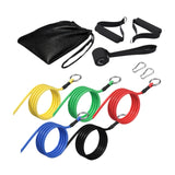 Maxbell Resistance Bands Set for Adults Workout Door Buckle Yoga with Handles