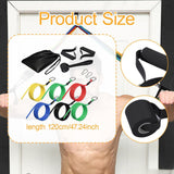 Maxbell Resistance Bands Workout Chest Muscle Strength Training Stretch with Handles