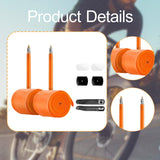 Maxbell 2 Pieces Bike Inner Tubes Premium Bike Interior Tire Tubes for Road Bicycles 45MM
