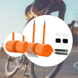 Maxbell 2 Pieces Bike Inner Tubes Premium Bike Interior Tire Tubes for Road Bicycles 65MM