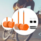 Maxbell 2 Pieces Bike Inner Tubes Premium Bike Interior Tire Tubes for Road Bicycles 85MM
