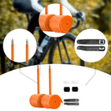 Maxbell 2 Pieces Bike Inner Tubes Premium Bike Interior Tire Tubes for Road Bicycles 85MM