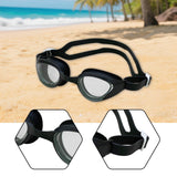 Maxbell Swimming Goggles Portable Trendy Pool Goggles for Swimming Enthusiasts Beach black