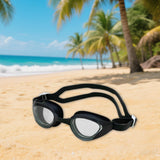 Maxbell Swimming Goggles Portable Trendy Pool Goggles for Swimming Enthusiasts Beach black